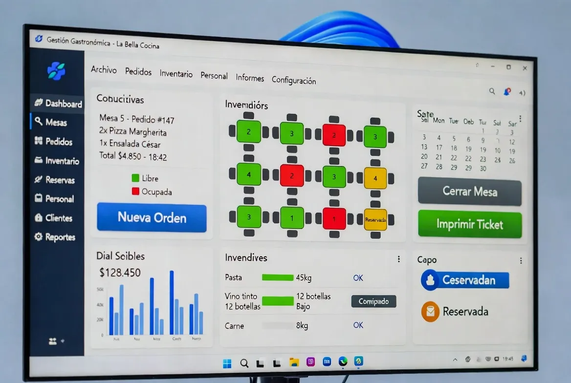 SaaS de Gestión Gastronómica